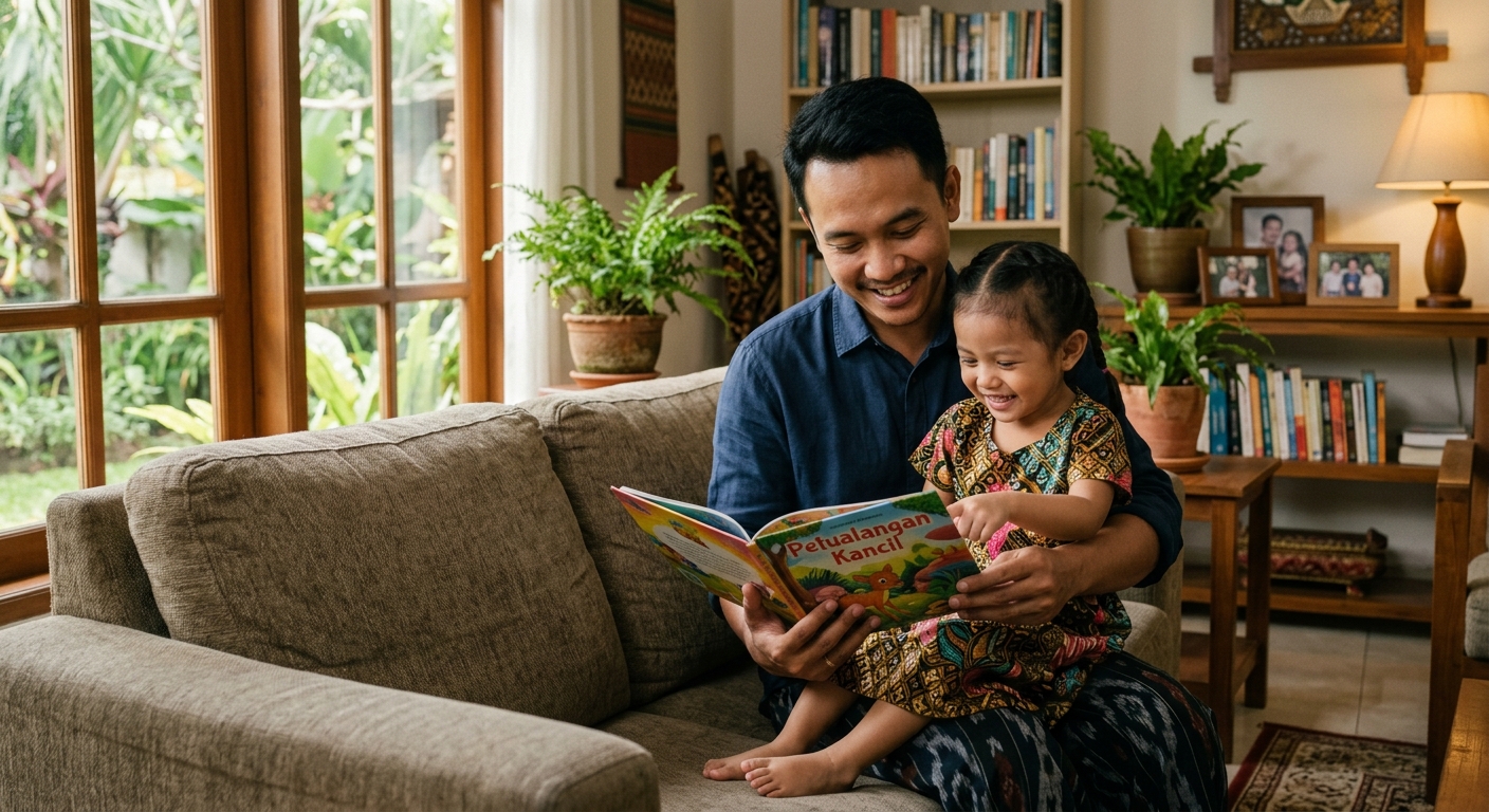 Manfaat Membacakan Buku Sejak Dini: Membangun Kedekatan dan Kecerdasan si Kecil